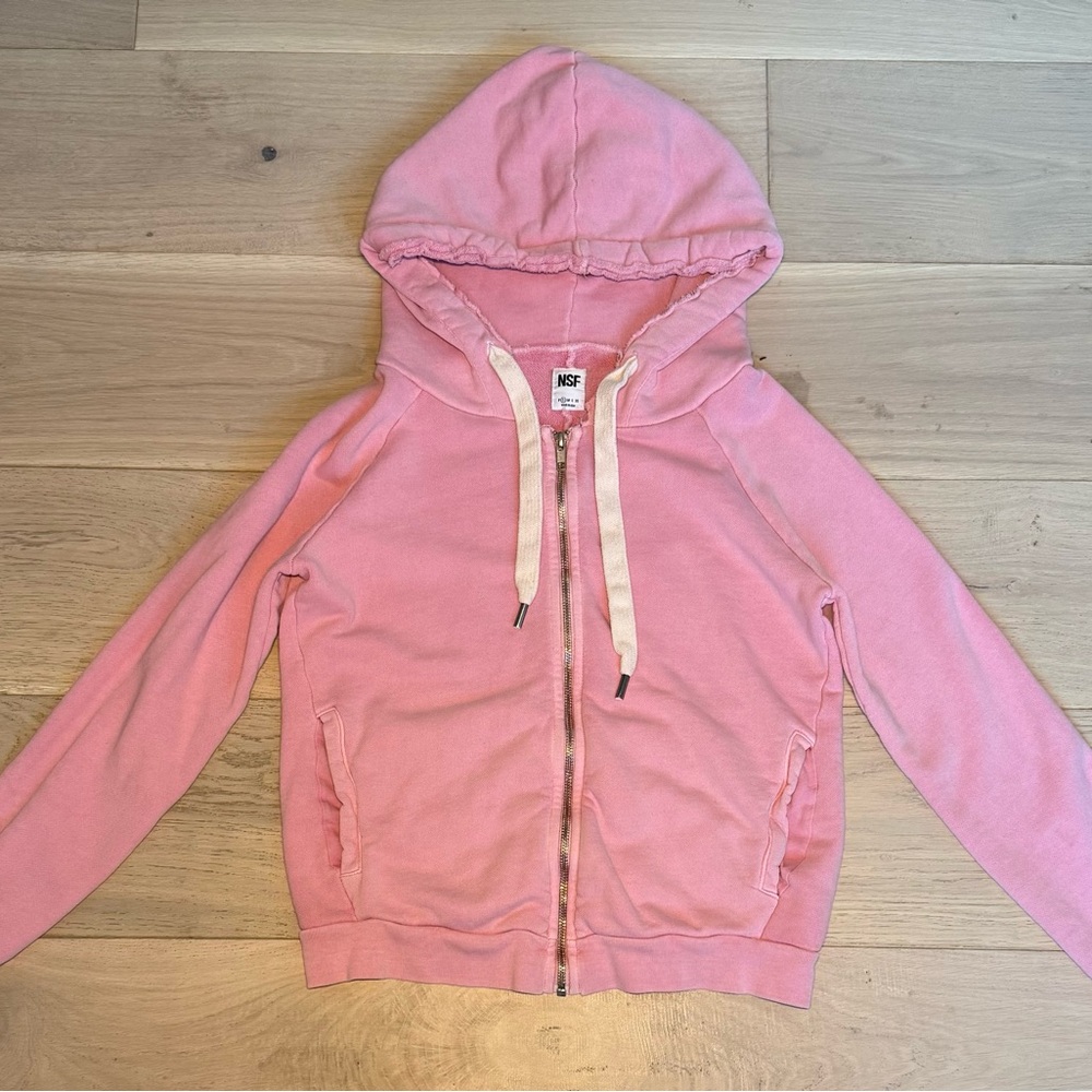 NSF Soft Pink Cotton Hoodie